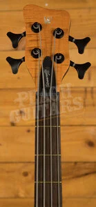 Warwick Pro Series Streamette Special Amber Transparent Satin - Wenge