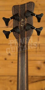 Warwick Pro Series Streamette Special Amber Transparent Satin - Wenge
