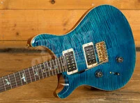 PRS Wood Library Custom 24 | Aquamarine - Left-Handed