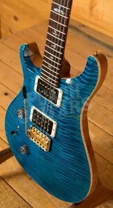 PRS Wood Library Custom 24 | Aquamarine - Left-Handed