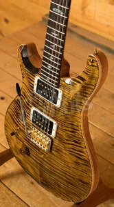 PRS Wood Library Custom 24 | Yellow Tiger - Left-Handed