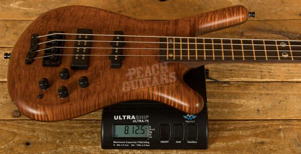 Warwick Pro Series Streamette Special Amber Transparent Satin - Wenge