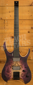 Mayones Hydra Elite 6 Trans Natural Fade Purple Burst Out Satin