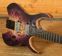 Mayones Hydra Elite 6 Trans Natural Fade Purple Burst Out Satin