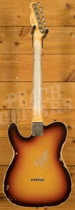 Fender Custom Shop 60 Tele Custom - Heavy Relic Super Faded Aged Chocolate 3-Tone Sunburst