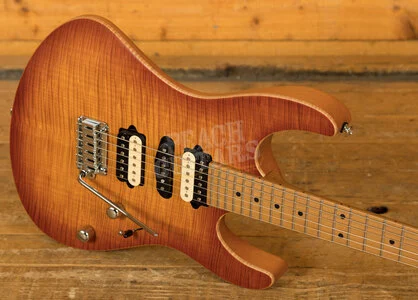 Suhr Modern Satin Flame - Honey Burst