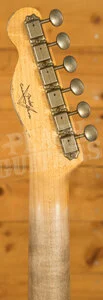 Fender Custom Shop 60 Tele Custom - Heavy Relic Super Faded Aged Chocolate 3-Tone Sunburst