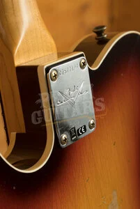 Fender Custom Shop 60 Tele Custom - Heavy Relic Super Faded Aged Chocolate 3-Tone Sunburst