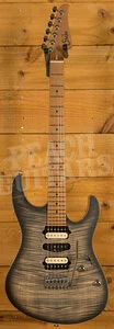Suhr Modern Satin Flame - Charcoal Burst