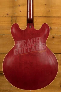 Gibson Custom Murphy Lab 1961 ES-335 Reissue 60's Cherry - Heavy Aged NH