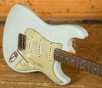 Fender Custom Shop Limited 60 Strat - Journeyman Relic Super Faded Aged Sonic Blue