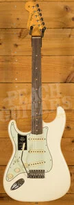 Fender American Vintage II 1961 Stratocaster Left-Handed - Rosewood - Olympic White