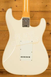 Fender American Vintage II 1961 Stratocaster Left-Handed - Rosewood - Olympic White