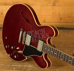 Gibson Custom Murphy Lab 1961 ES-335 Reissue 60's Cherry - Heavy Aged NH