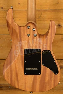 Suhr Modern Satin Flame - Charcoal Burst Left Handed