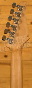Suhr Modern Satin Flame - Charcoal Burst Left Handed