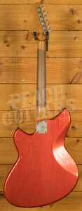 Novo Select Serus J | Candy Apple Red - Parchment Pickguard