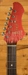 Novo Select Serus J | Candy Apple Red - Parchment Pickguard