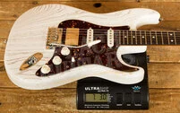 Tom Anderson Icon Classic | Satin Organic Grain White w/Brown