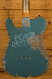Fender Custom Shop '63 Tele Dale Wilson Heavy Relic Rosewood Lake Placid Blue