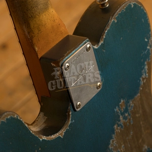 Fender Custom Shop '63 Tele Dale Wilson Heavy Relic Rosewood Lake Placid Blue