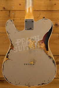 Fender Custom Shop '62 Tele Custom Heavy Relic Shoreline Gold over 3TSB