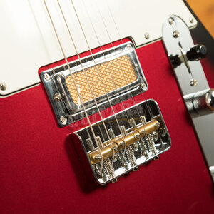 Fender Gold Foil Telecaster | Ebony - Candy Apple Burst