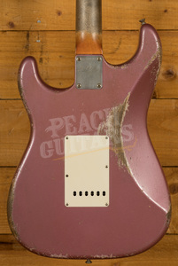 Fender Custom Shop '59 Strat Dale Wilson Relic Rosewood Burgundy Mist Metallic 