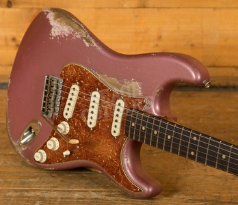 Fender Custom Shop '59 Strat Dale Wilson Relic Rosewood Burgundy Mist Metallic 