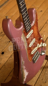 Fender Custom Shop '59 Strat Dale Wilson Relic Rosewood Burgundy Mist Metallic 