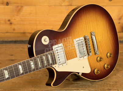 Gibson Custom HP Top '58 Les Paul Standard Bourbon Burst VOS NH Left Handed