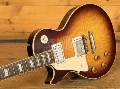 Gibson Custom HP Top '58 Les Paul Standard Bourbon Burst VOS NH Left Handed