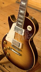 Gibson Custom HP Top '58 Les Paul Standard Bourbon Burst VOS NH Left Handed