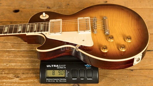 Gibson Custom HP Top '58 Les Paul Standard Bourbon Burst VOS NH Left Handed