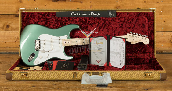 Fender Custom Shop Eric Clapton Strat Almond Green Masterbuilt Todd Krause