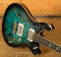 PRS SE Hollowbody II Piezo | Peacock Blue Burst *Premium Package*