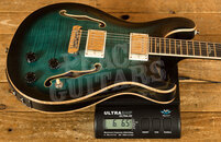 PRS SE Hollowbody II Piezo | Peacock Blue Burst *Premium Package*