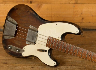 Fender Custom Shop Masterbuilt Van Trigt 55 P-Bass - Heavy Relic 2-Tone Sunburst