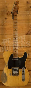 Fender Custom Shop Masterbuilt Dale Wilson 54 Tele - Heavy Relic Smoked Nocaster Blonde