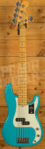 Fender American Professional II Precision Bass V Miami Blue Maple