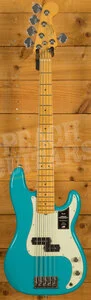 Fender American Professional II Precision Bass V | Miami Blue - 5-String