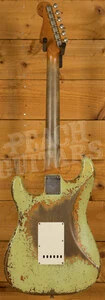 Fender Custom Shop Masterbuilt Dale Wilson 60s Strat - Heavy Relic Surf Green/Choc 3-Tone Sunburst