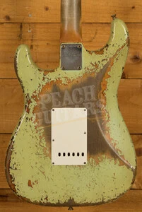 Fender Custom Shop Masterbuilt Dale Wilson 60s Strat - Heavy Relic Surf Green/Choc 3-Tone Sunburst