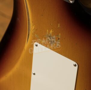 Fender Custom Shop '59 Strat Relic/CC Hardware 3 Tone Sunburst Left Handed