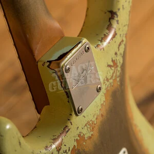 Fender Custom Shop Masterbuilt Dale Wilson 60s Strat - Heavy Relic Surf Green/Choc 3-Tone Sunburst