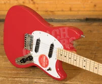 Squier Sonic Mustang Maple Torino Red