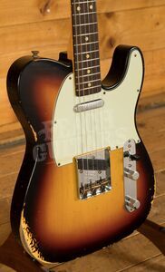 Fender Custom Shop '60 Tele Relic 3 Tone Sunburst