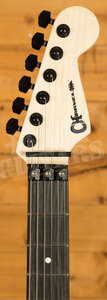 Charvel Jim Root Signature Pro-Mod San Dimas Style 1 HH FR E - Ebony - Satin White