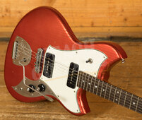 Novo Nucleus Serus J | Candy Apple Red - Parchment Pickguard