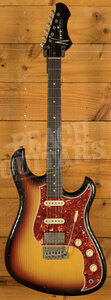 Novo Nucleus Idris HSS | '64 3-Tone Burst - Tortoise Shell Pickguard